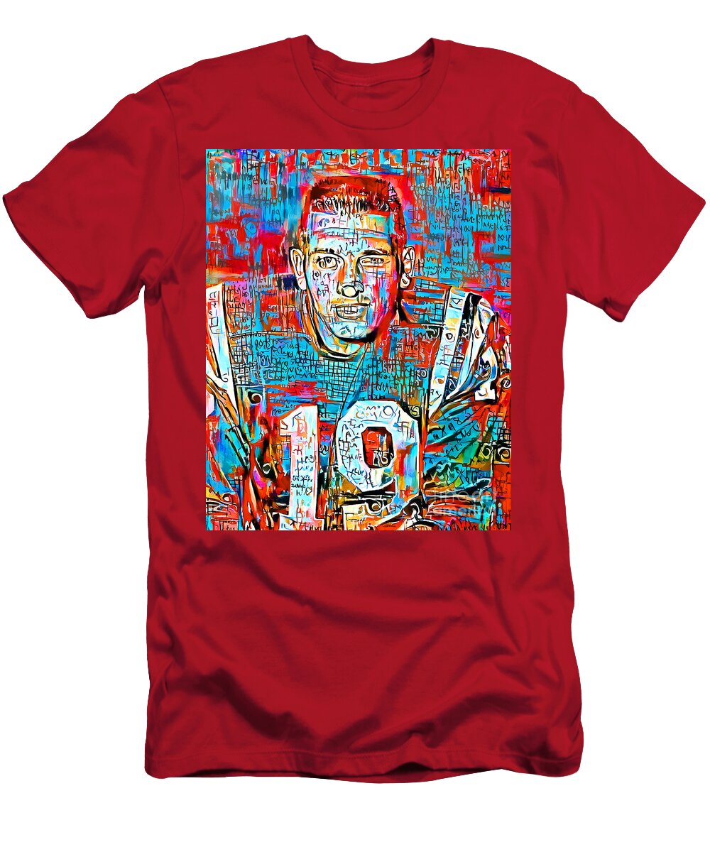 Johnny Unitas 20210110 Wingsdomain Art and Photography T-Shirt