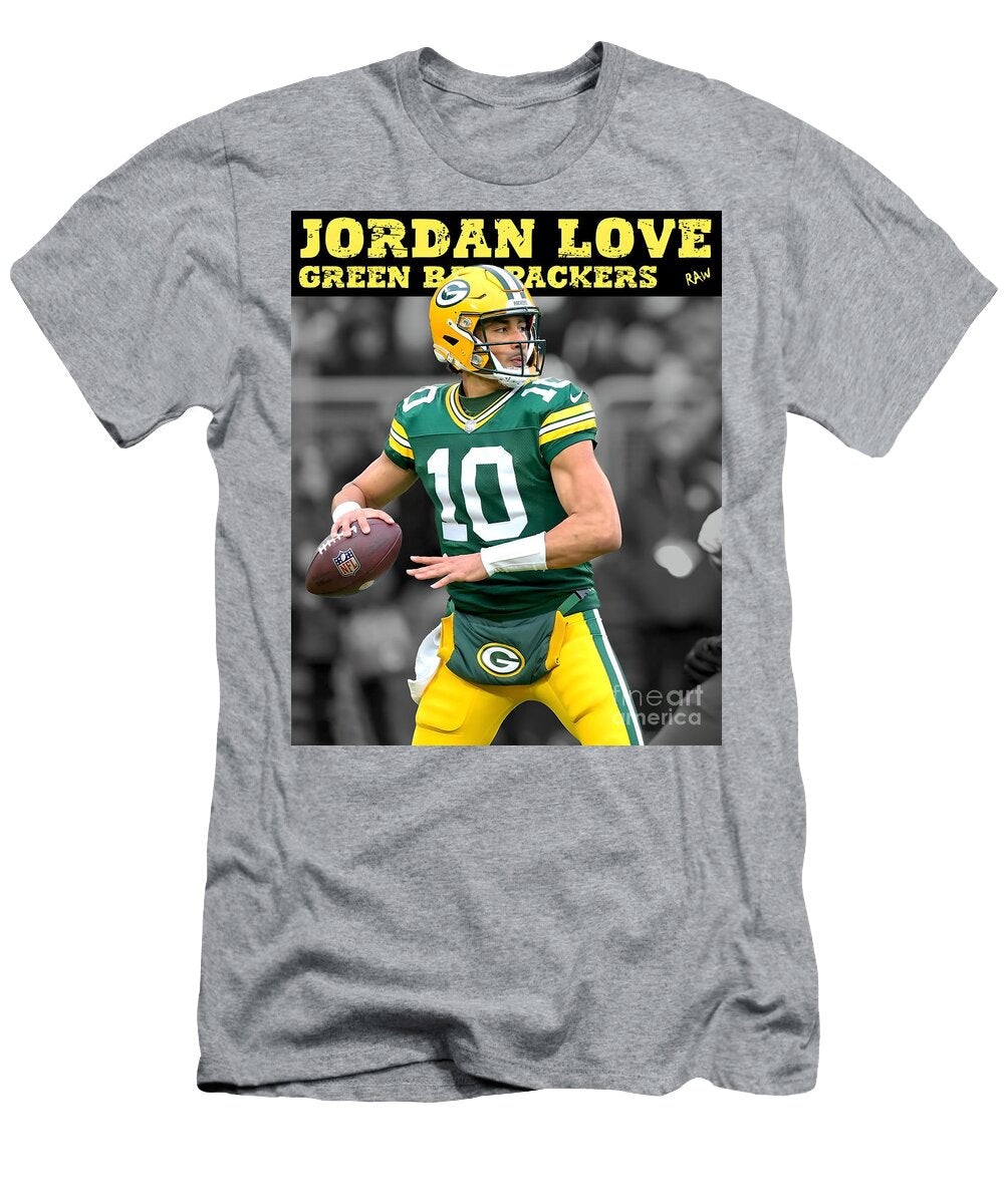Jordan Love Green Bay Packers Sc 1 Robert Williams T-Shirt