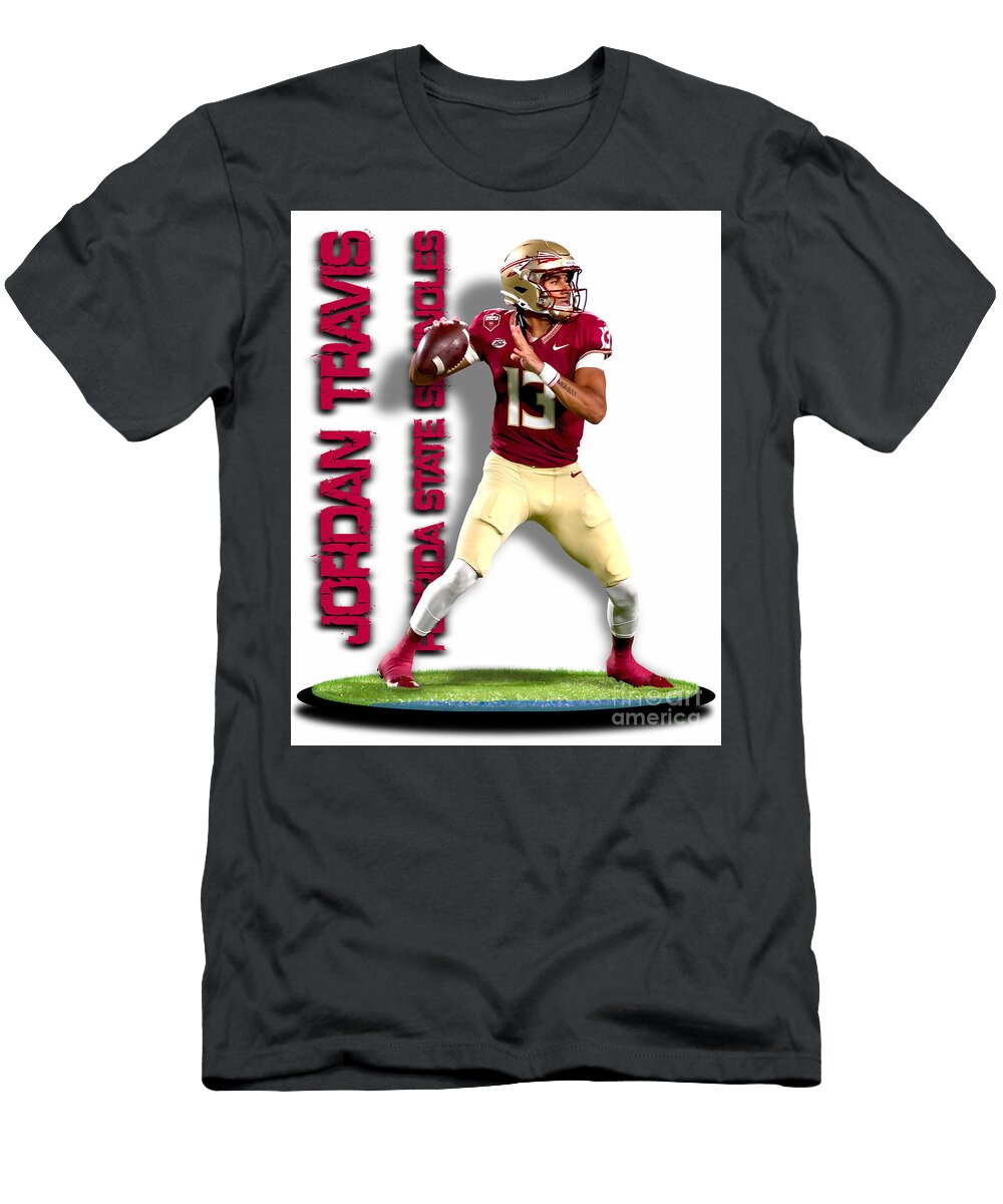 Jordan Travis Florida State 1 Robert Williams T-Shirt