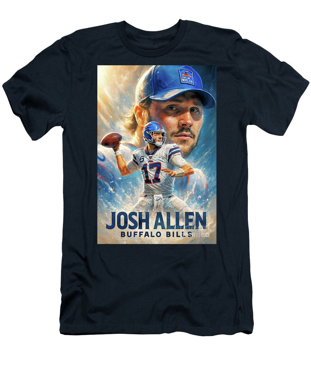 Josh Allen Making a Splash 2 Robert Williams T-Shirt
