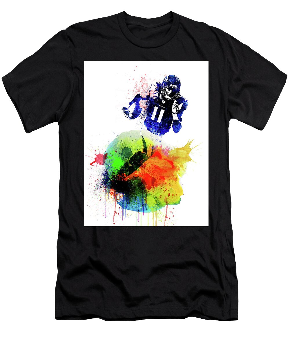 Julio Jones Watercolor Naxart Studio T-Shirt