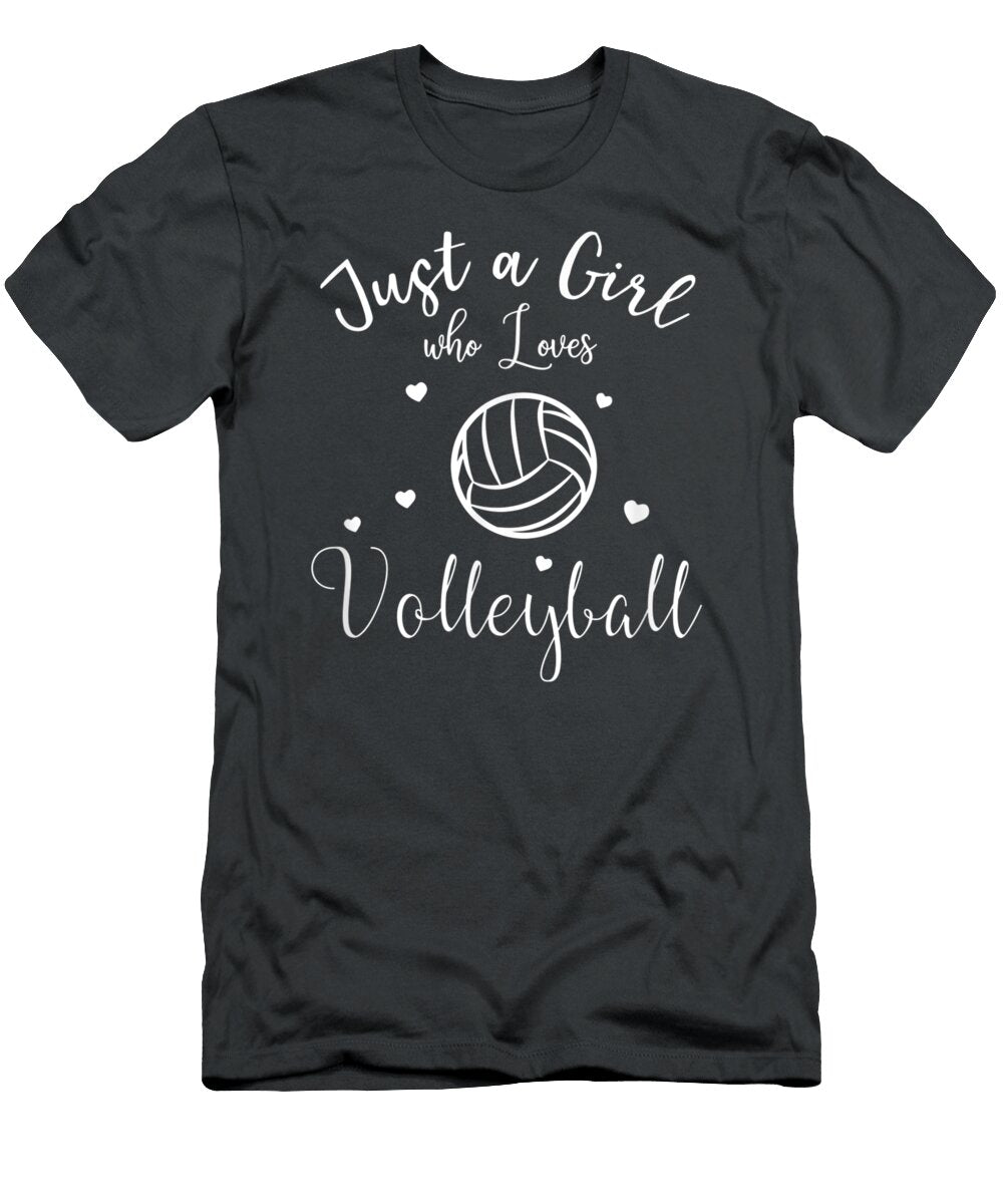 Just a Girl Who Loves Volleyball Do Tran Quang T-Shirt