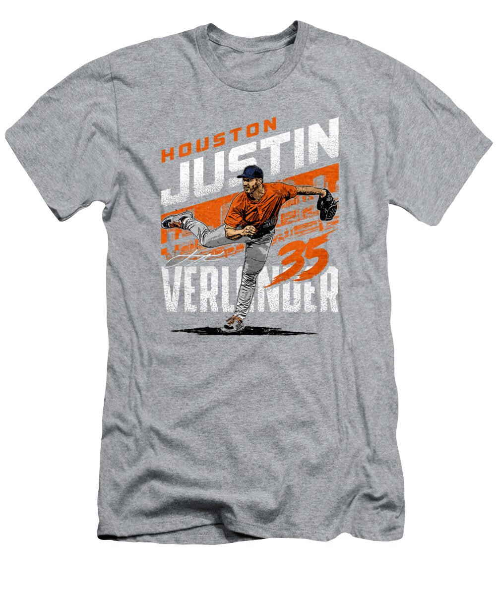 Justin Verlander City Name Kelvin Kent T-Shirt