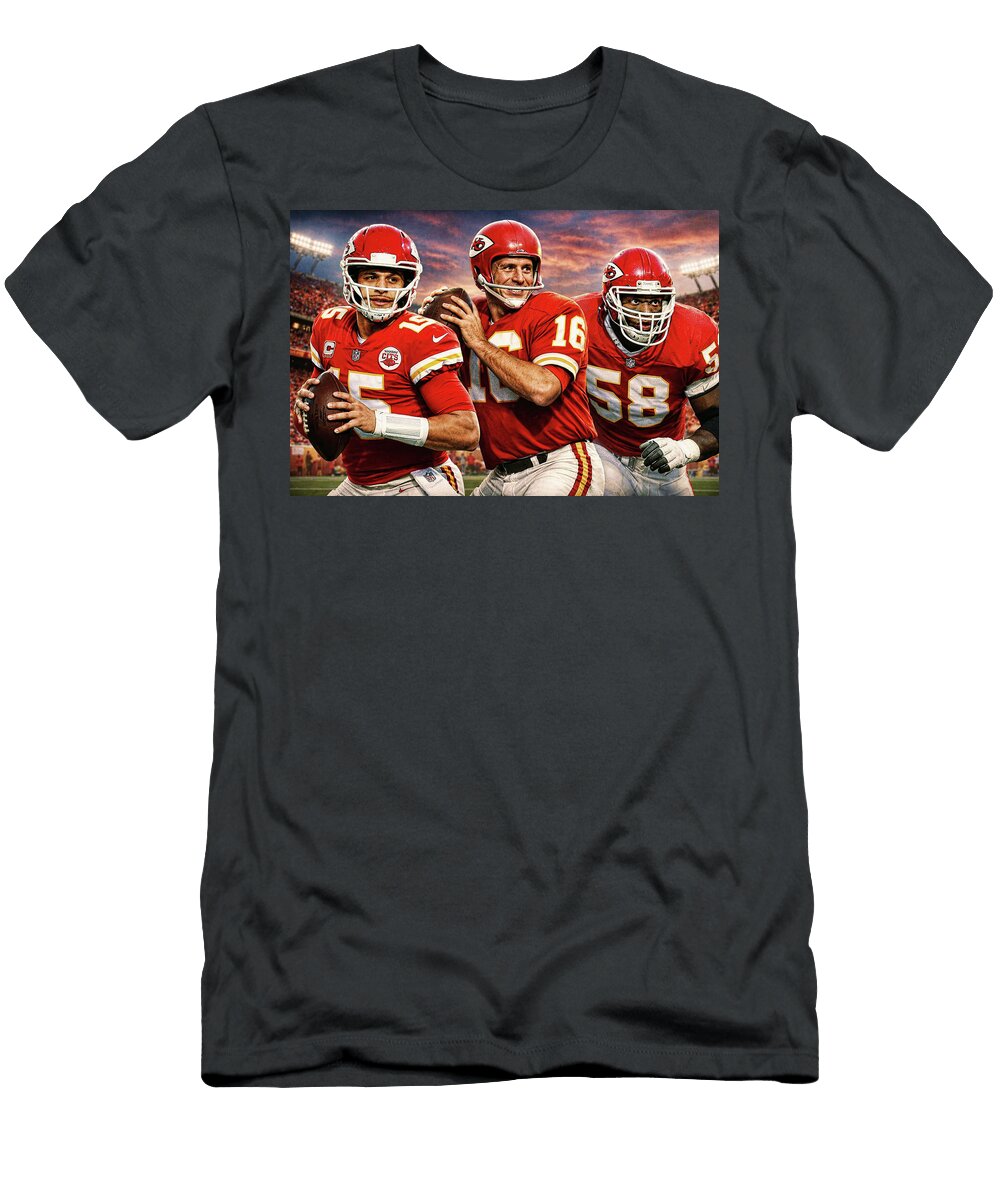 Kansas City Chiefs Top 3 All Time for Real All Sports T-Shirt