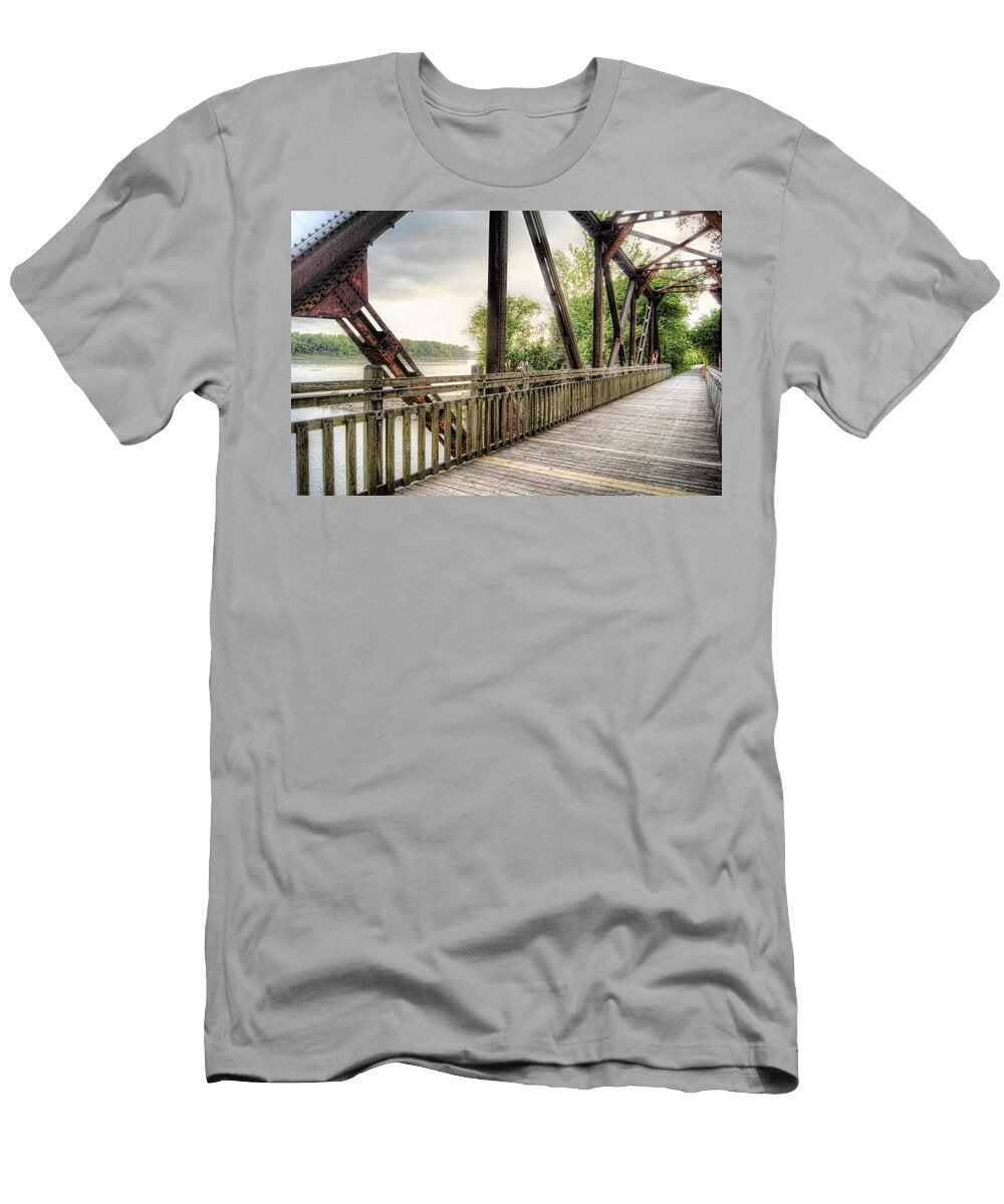 Katy Trail Near Easley Cricket Hackmann T-Shirt