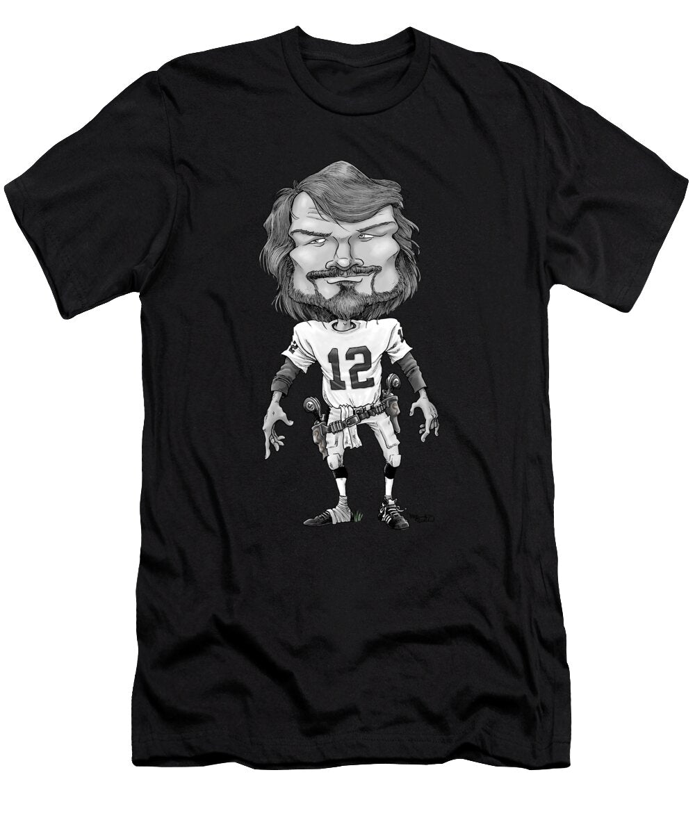 Ken Stabler Away Bw Mike Scott T-Shirt