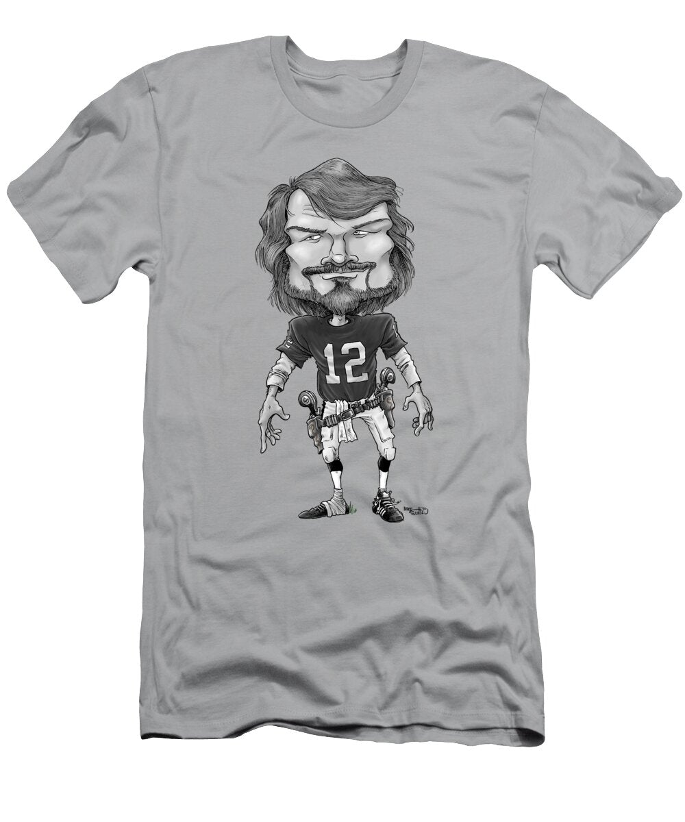 Ken Stabler Home Bw Mike Scott T-Shirt