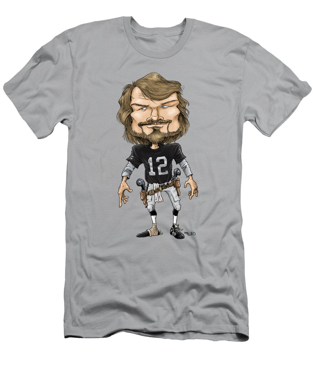 Ken Stabler Home Jersey Mike Scott T-Shirt