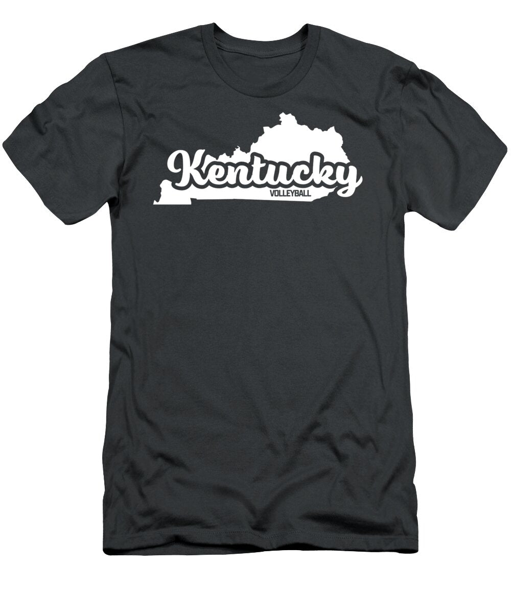 Kentucky Volleyball Retro Script Vintage Distressed Jaidon Naomi T-Shirt