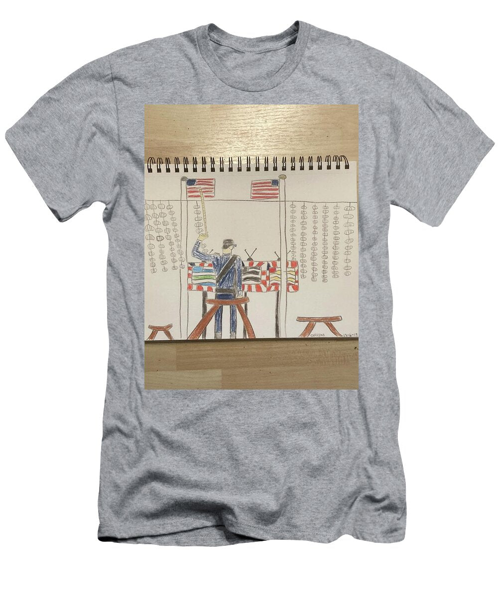 Key of B Flat Tuning Freedom Tower Horn Section Angels Ronald Carlino T-Shirt