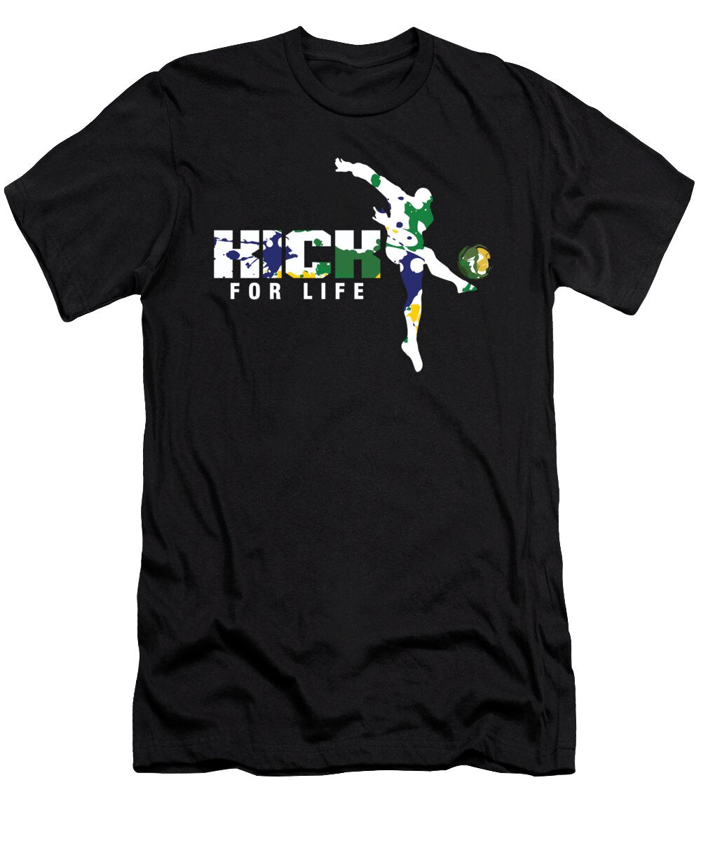 Kick of Life Soccer Goalie Football Players Goalie Rugby Team Sports Gift Thomas Larch T-Shirt