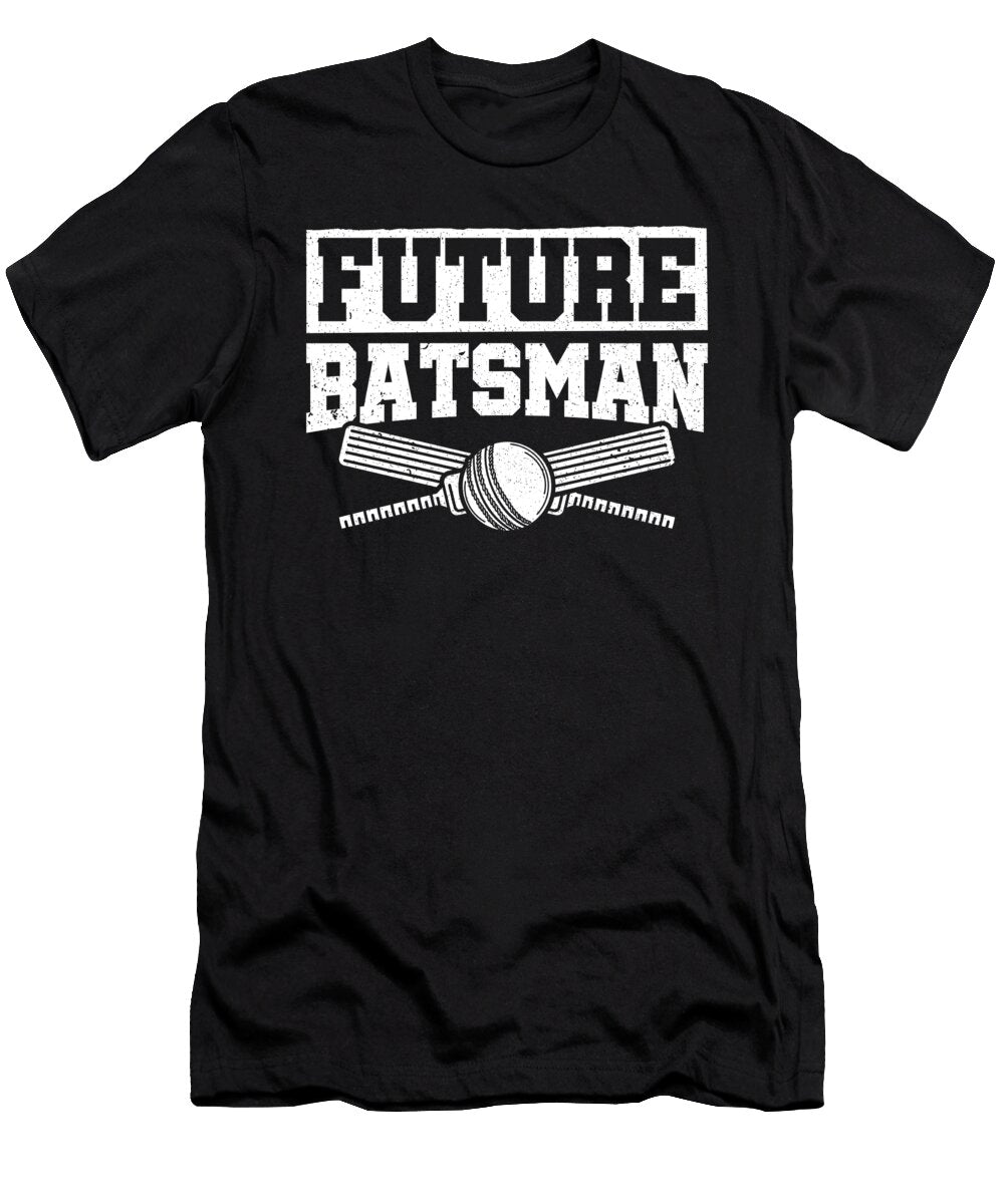 Kids Future Batsman Cricket Season Cricket Colorfulsnow T-Shirt
