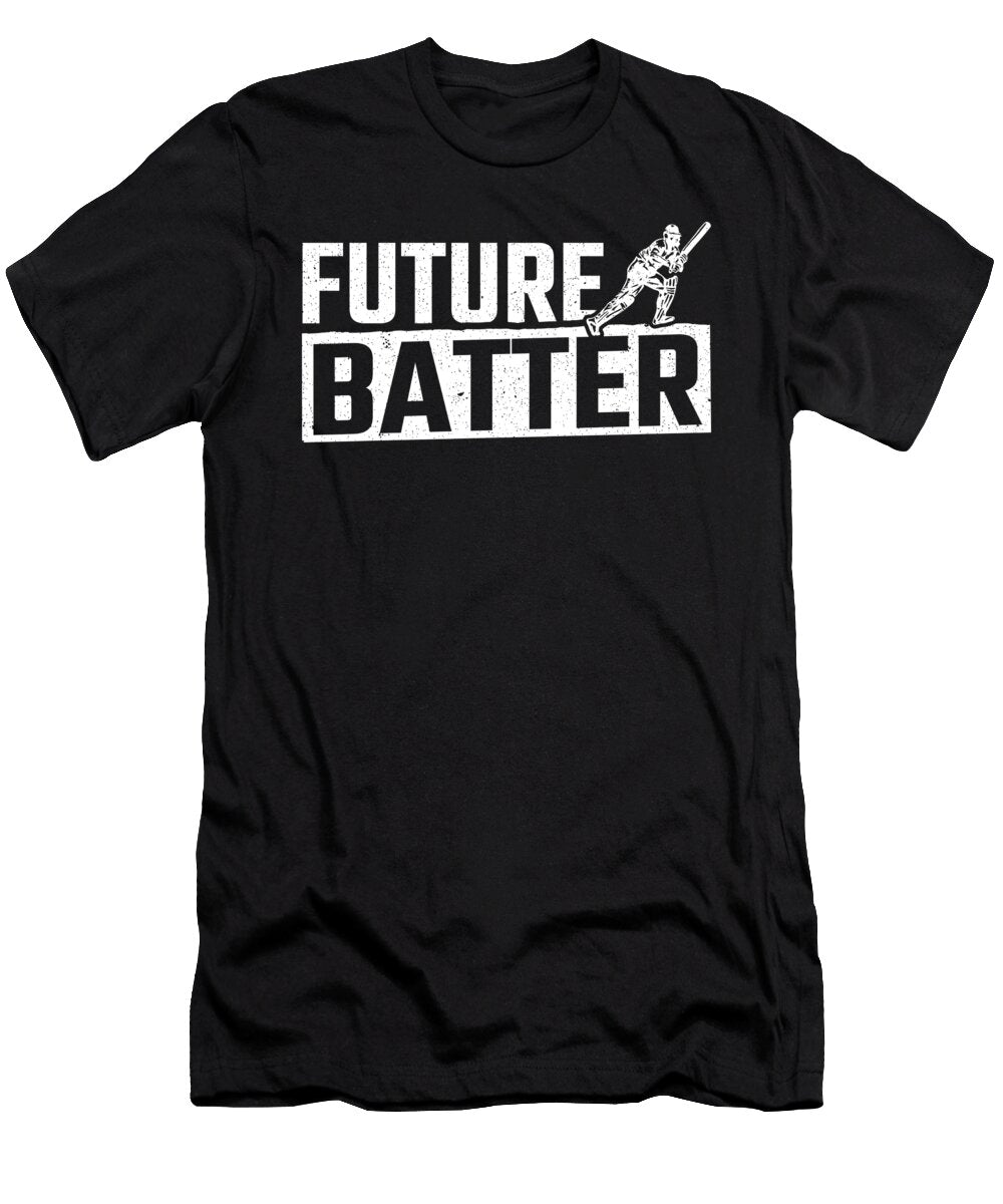 Kids Future Batter Cricket Season Cricket Colorfulsnow T-Shirt