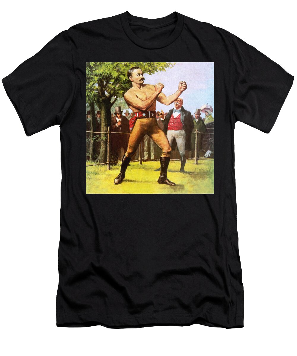 King of the Bare Knuckle Boxers John L Sullivan Ralph Bruce T-Shirt
