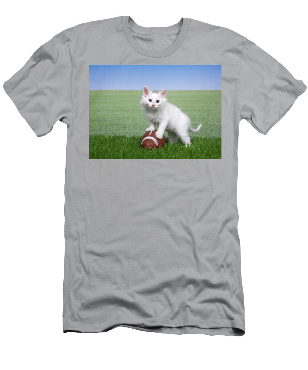 Kitten Quarterback Two Sheila Fitzgerald T-Shirt