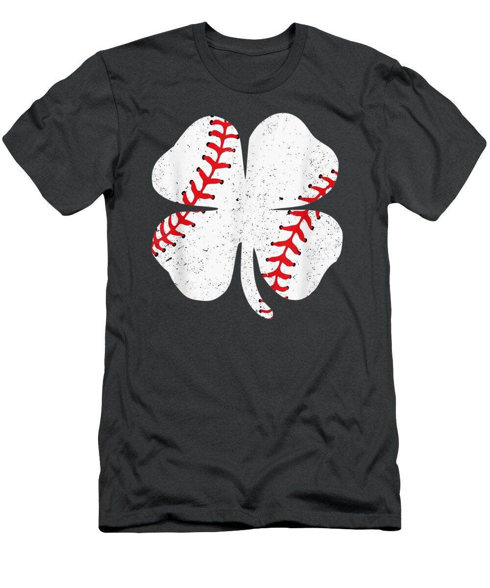 Ks Day Boys Men Catcher Pitcher Shamrock Corey Nira T-Shirt