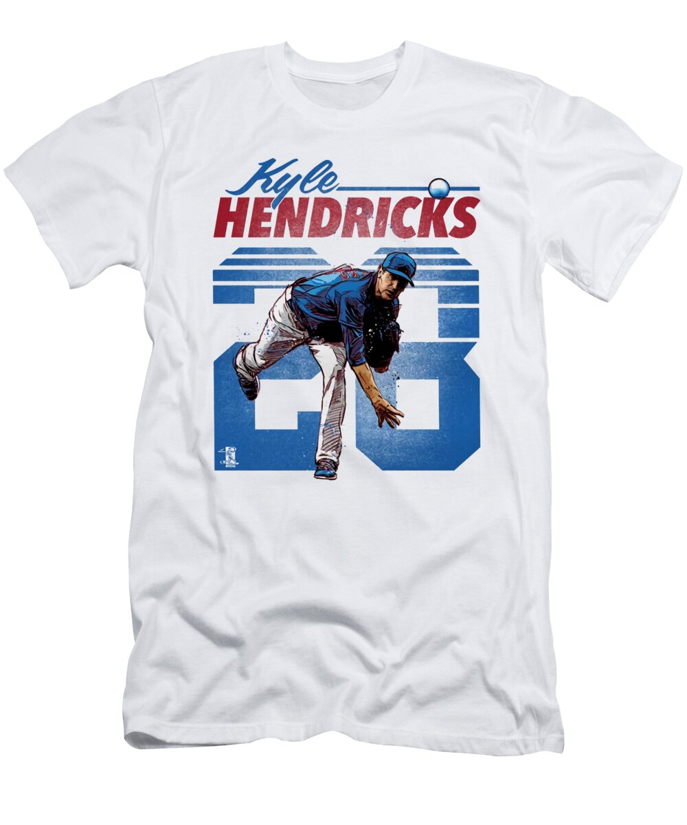 Kyle Hendricks Retro Kelvin Kent T-Shirt