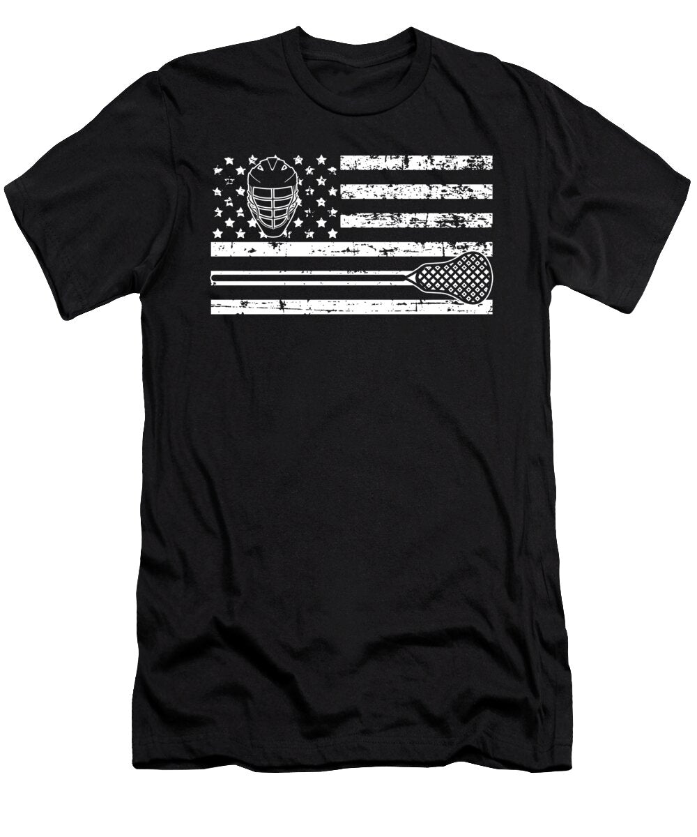Lacrosse America Lacrosse Gifts for Lacrosse Players Tom Schiesswald T-Shirt