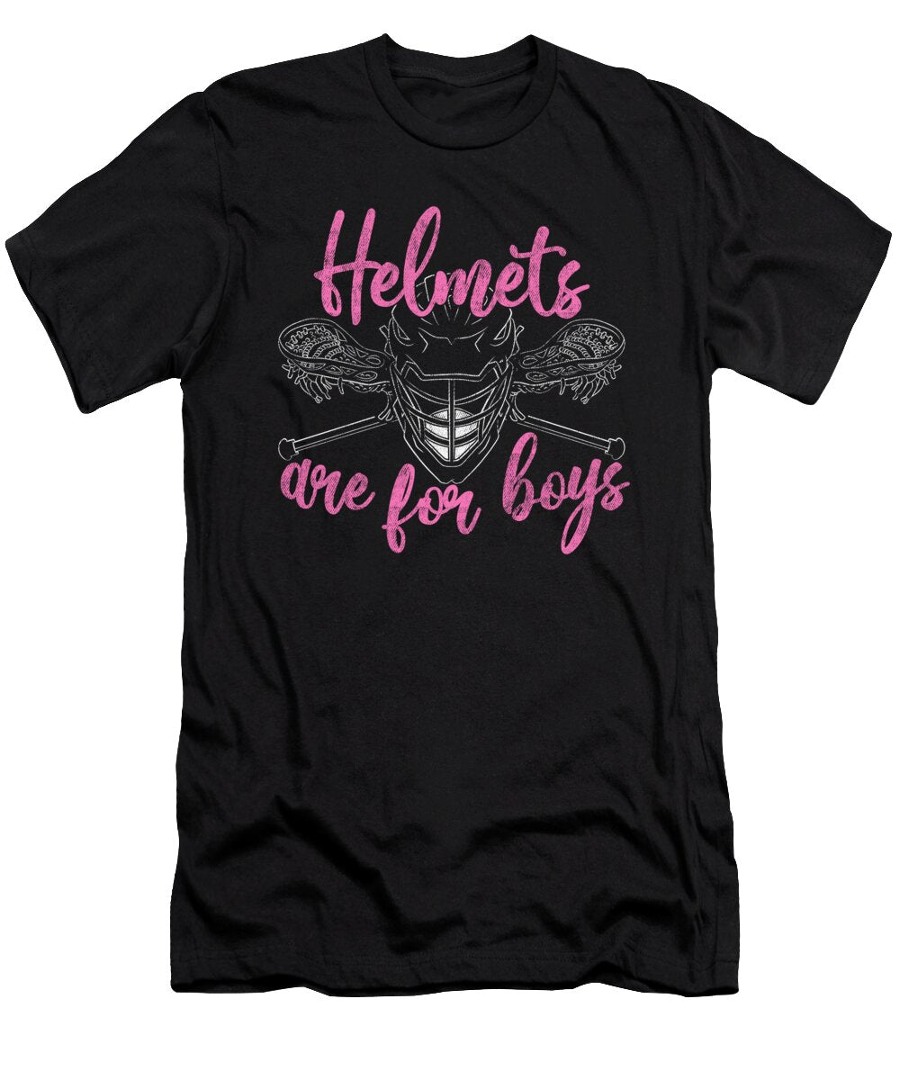 Lacrosse Female Team Lax Team Player Lacrosse Girl Crazy Squirrel T-Shirt