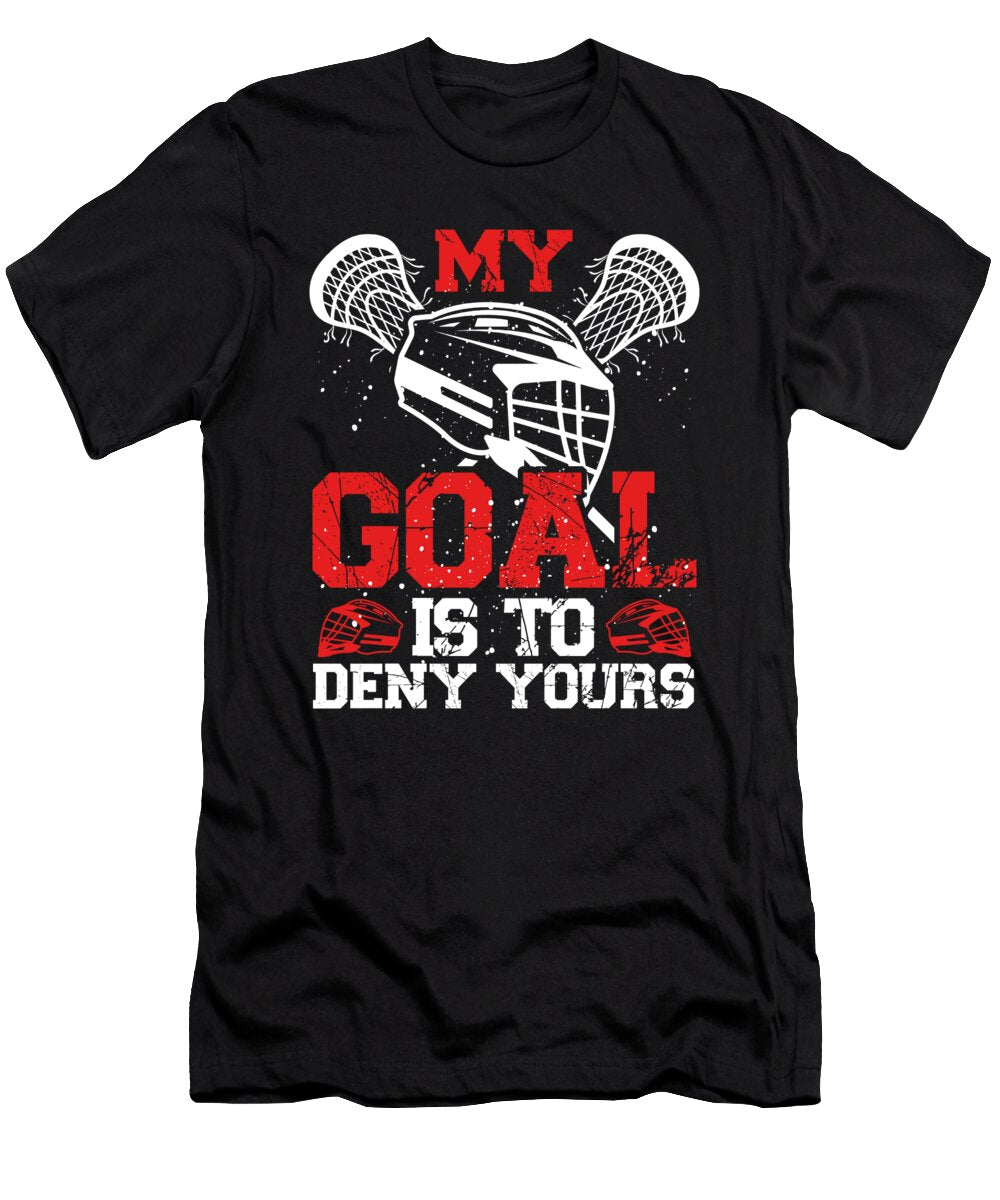 Lacrosse Goalkeeper Raphaelartdesign T-Shirt