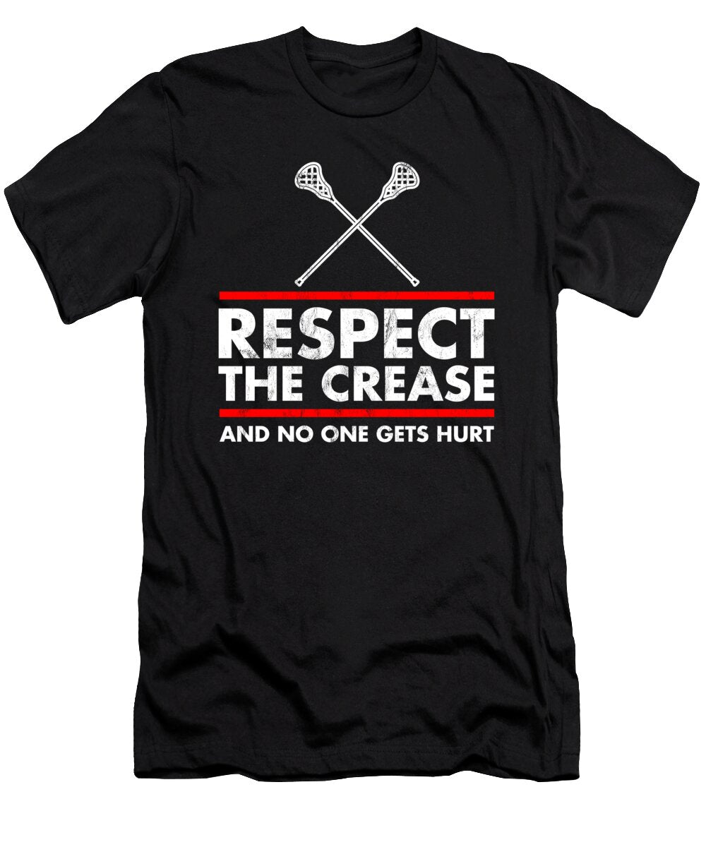 Lacrosse Hockey Midfield Defense Attack Goalie S Noirty Designs T-Shirt