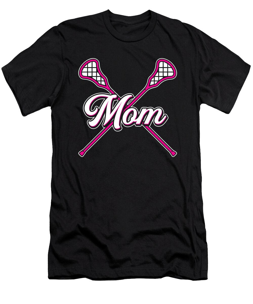 Lacrosse Mother Sport Lacrosse Mom Crazy Squirrel T-Shirt
