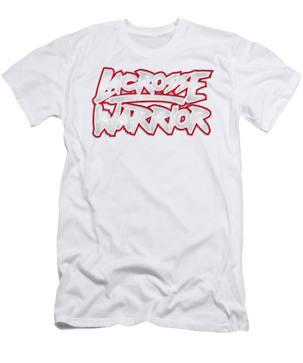 Lacrosse Warrior Lacrosse Player Gift Kanig Designs T-Shirt