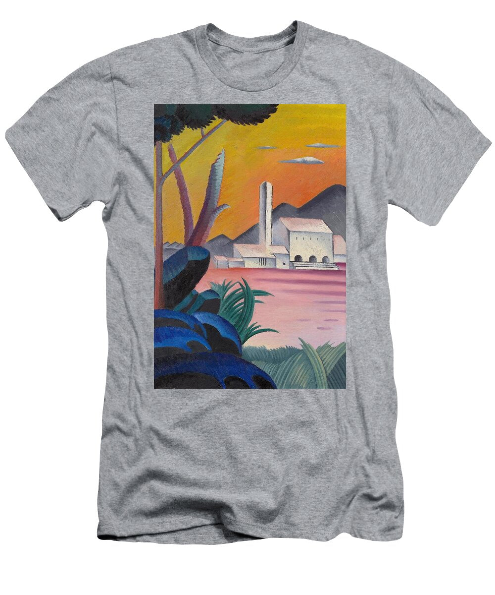 Landscape with Contrasting Tree Forms Ii Viking Eggeling Swedish T-Shirt