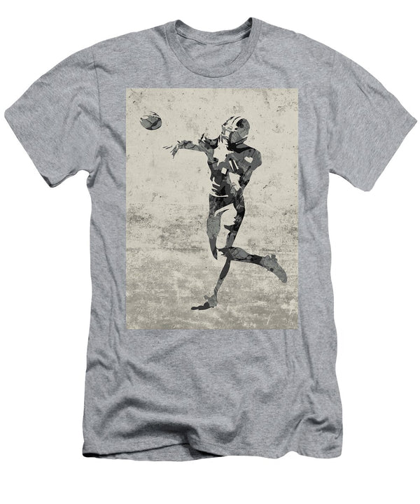 Las Vegas Raiders Quarterback Football Player Paint Splatters Abstract Portrait Design Turnpike T-Shirt