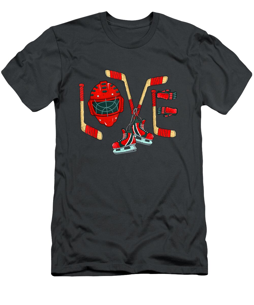 Lentines Day Love Cute Boys Girls Goalie Manoli Erynn T-Shirt