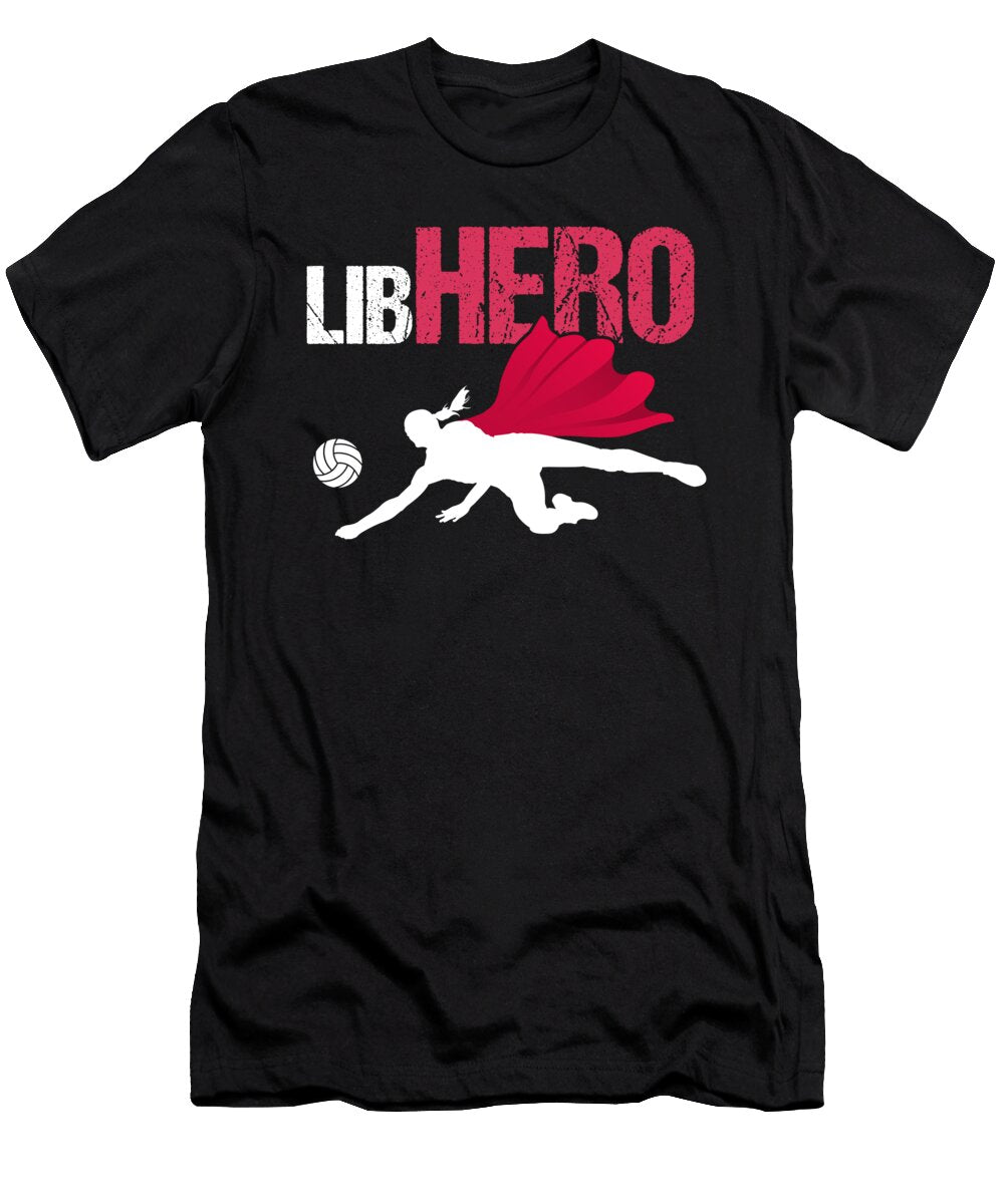 Libhero Funny Volleyball Libero Me T-Shirt