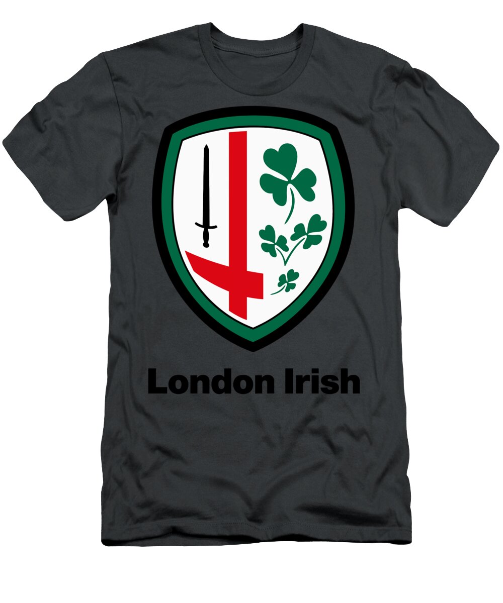 London Irish Premiership Rugby Baby Red Patel Sebastian T-Shirt