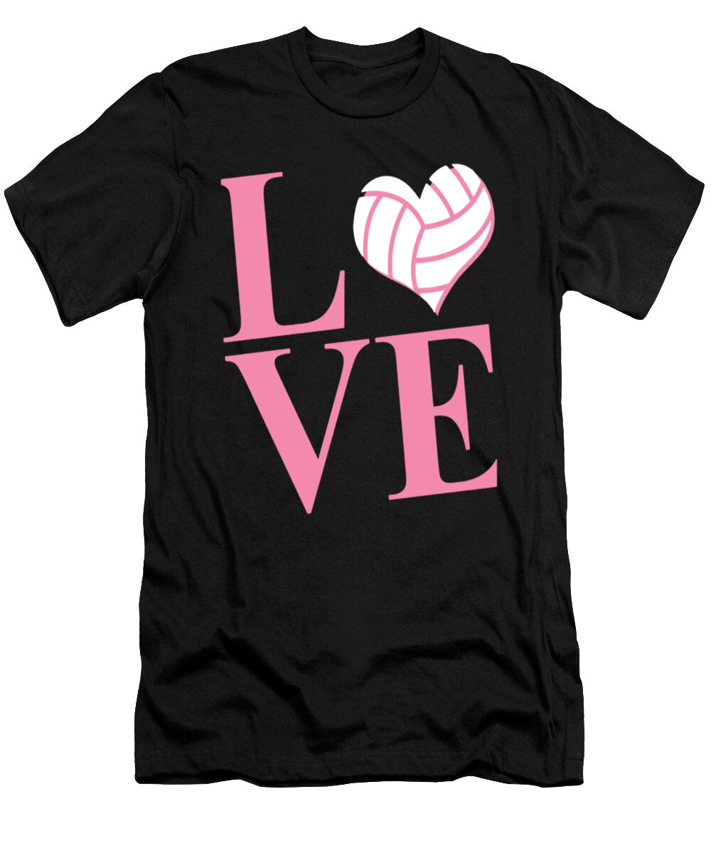 Love Volleyball Tinh Tran Le Thanh T-Shirt