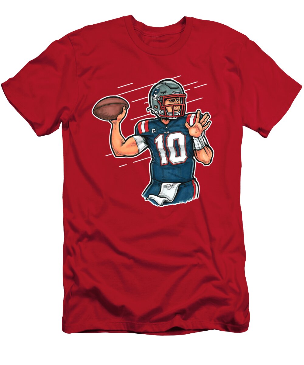 Mac Jones Red Richard Miller T-Shirt