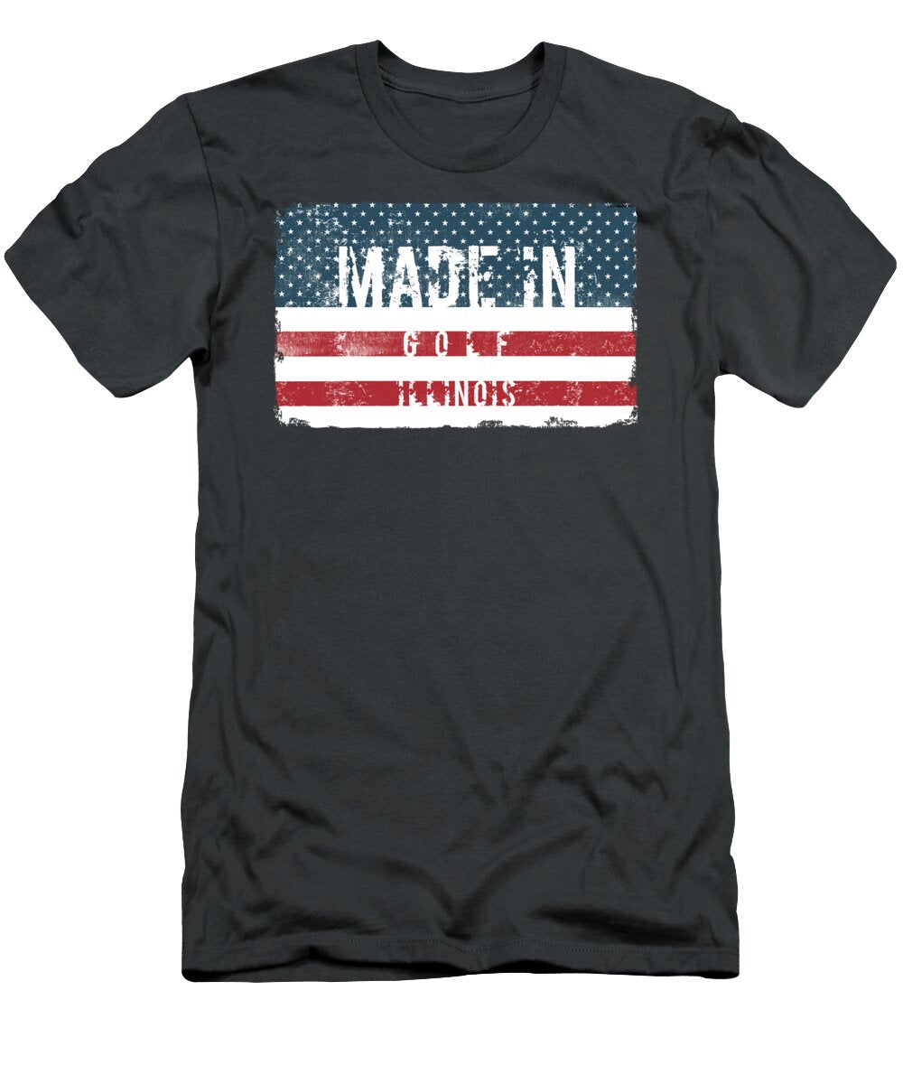 Made in Golf Illinois Tintodesigns T-Shirt