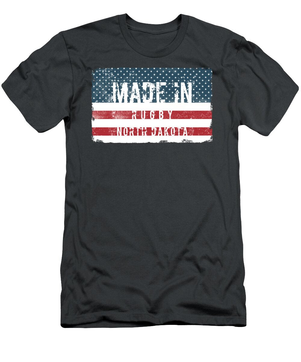 Made in Rugby North Dakota Tintodesigns T-Shirt