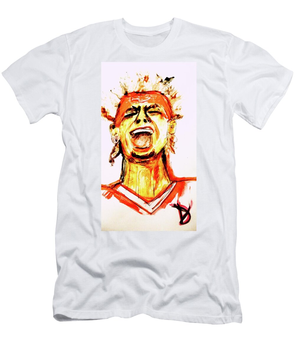 Mahomes After the Win Debora Lewis T-Shirt