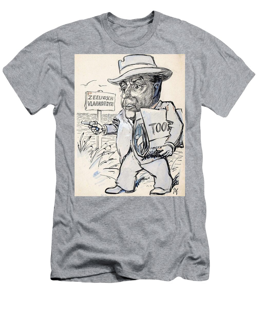 Man Met Pistool in Zeeuwsvlaanderen Patricq Kroon Dutch T-Shirt