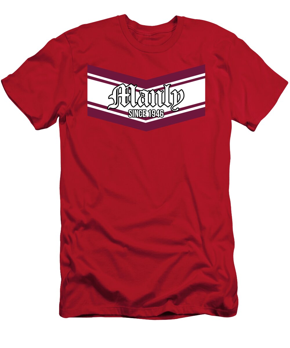 Manly 001 Rugby League Sporting Capital T-Shirt