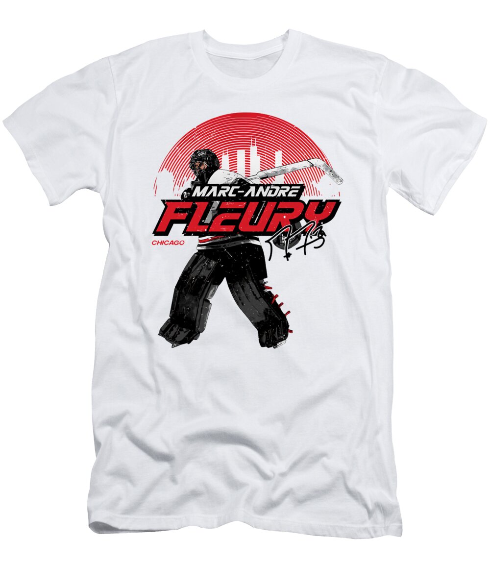 Marc Andre Fleury Skyline Kelvin Kent T-Shirt