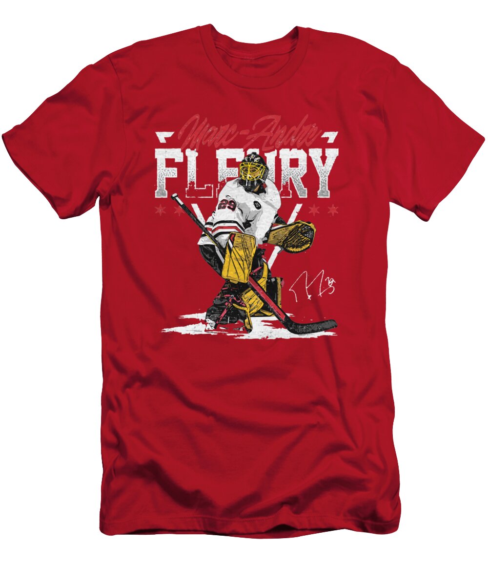 Marc Andre Fleury Triangle Name Kelvin Kent T-Shirt