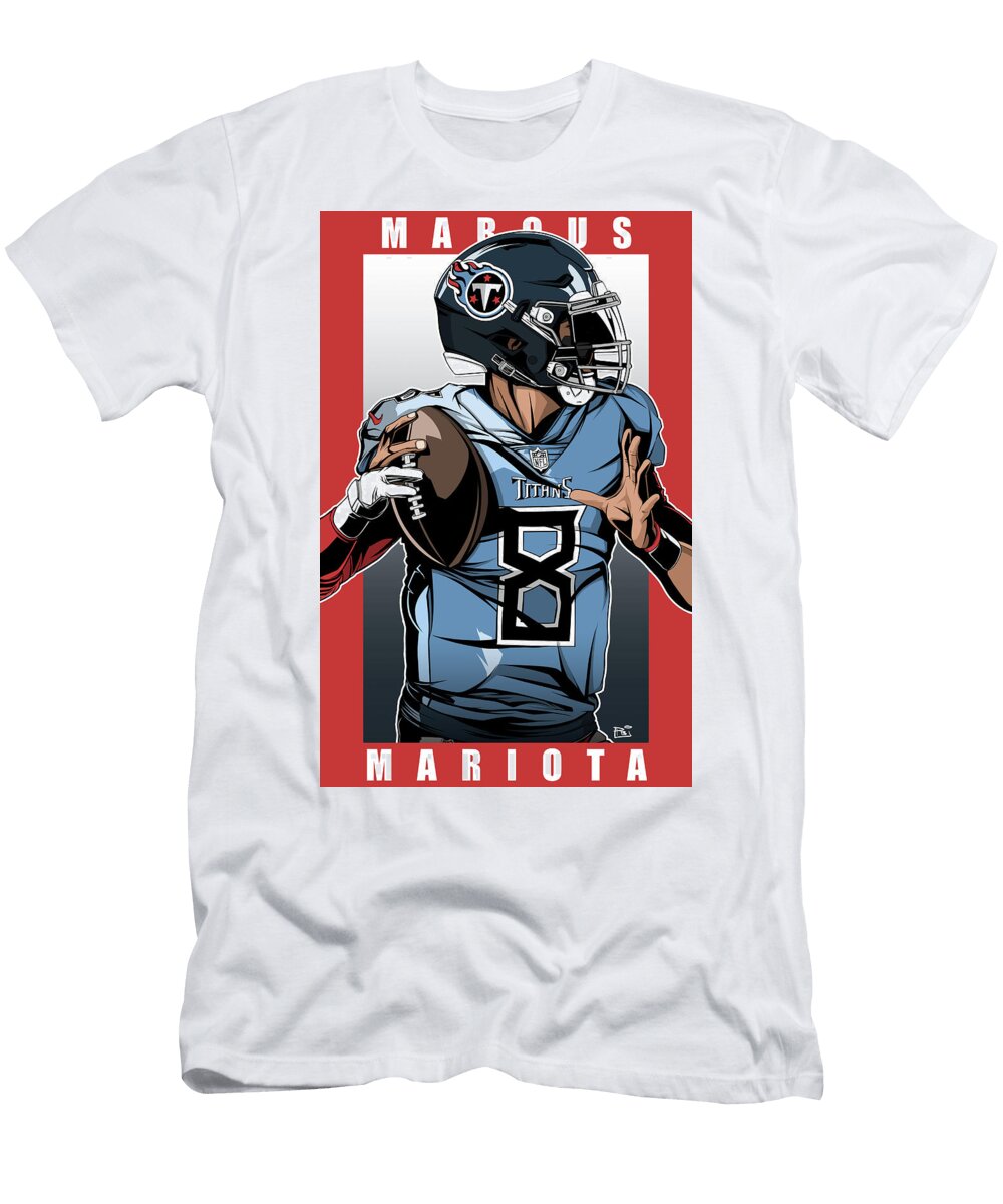 Marcus Mariota Mario Aguilar T-Shirt