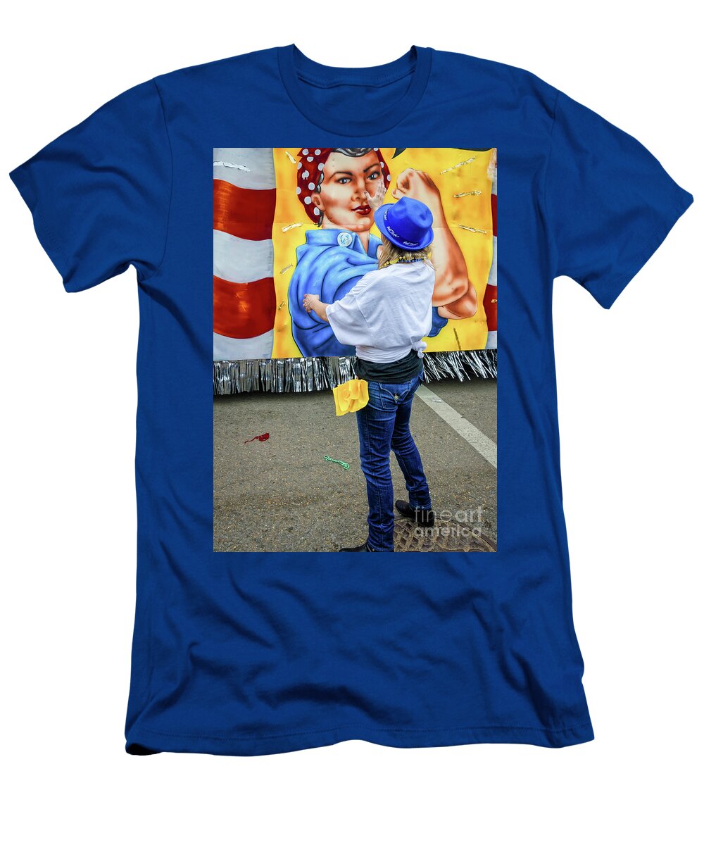 Mardi Gras Women Power Kathleen K Parker T-Shirt