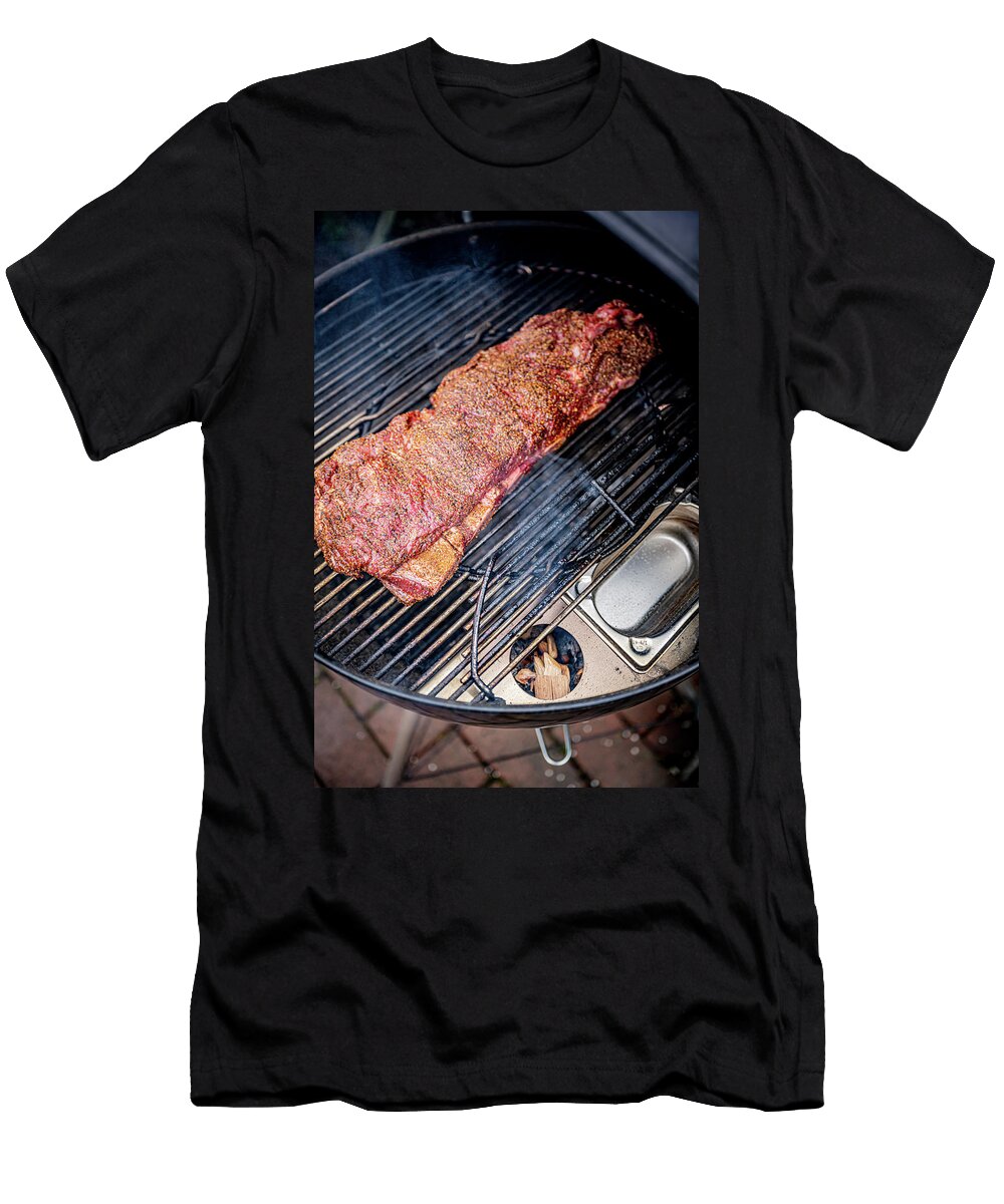 Marinated Beef Ribs on a Grill Sebastian Schollmeyer T-Shirt
