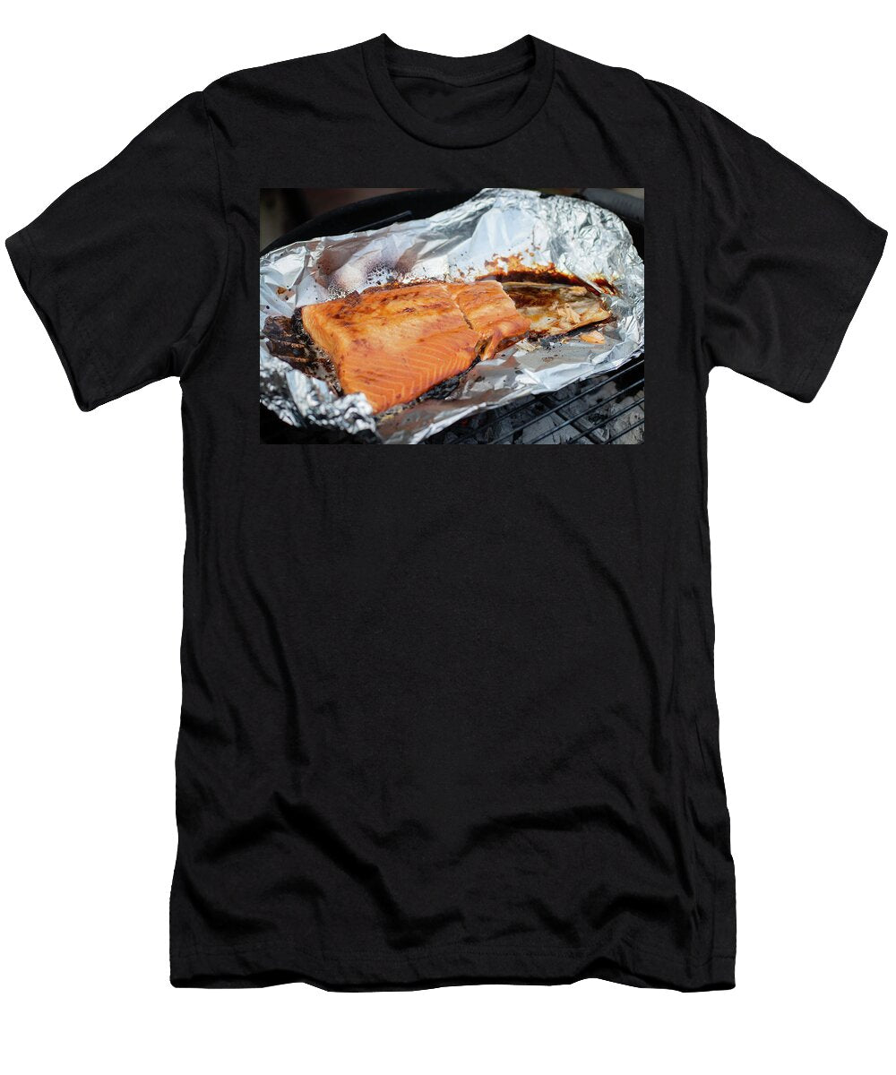Marinated Salmon on the Bbq in Foil Severien Vits T-Shirt
