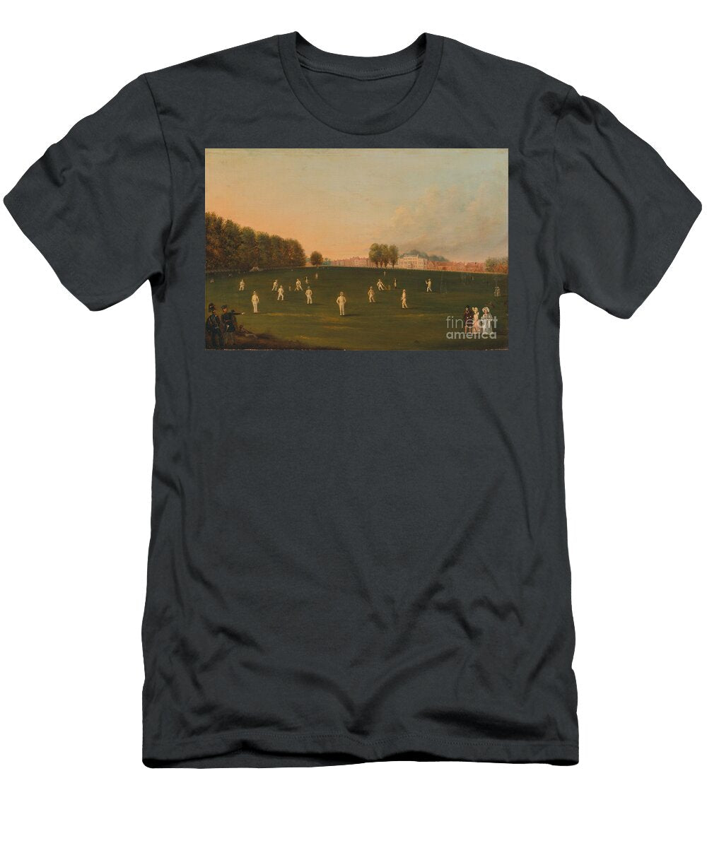 Match of Cricket At Hampton Court Celestial Images T-Shirt