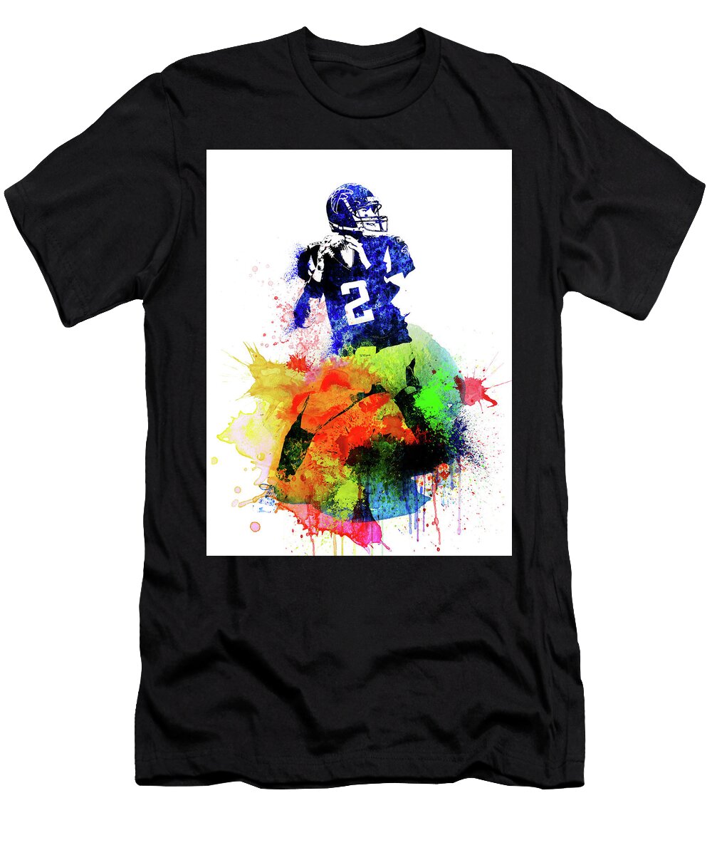 Matt Ryan Watercolor I Naxart Studio T-Shirt