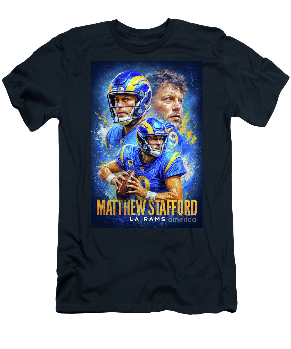 Matthew Stafford Making a Splash 1 Robert Williams T-Shirt