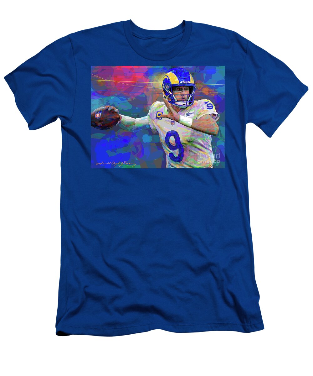 Matthew Stafford Ready to Launch David Lloyd Glover T-Shirt