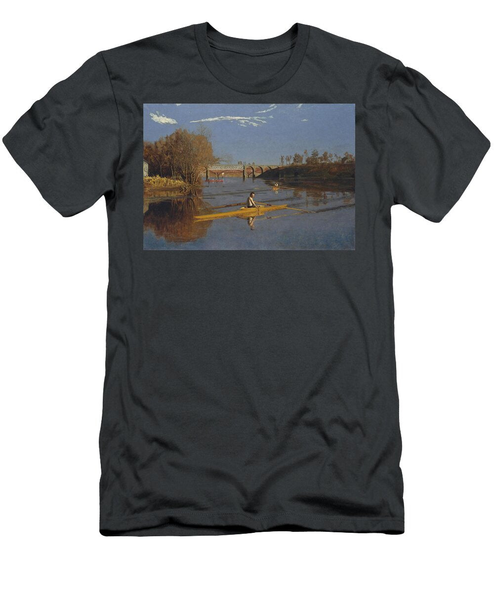 Max Schmitt in a Single Scull the Champion Single Sculls Thomaseakins T-Shirt